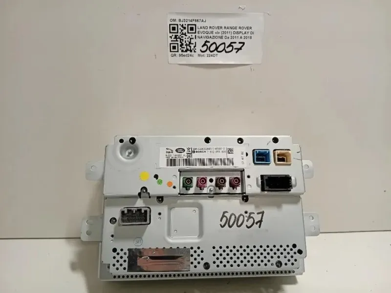 Display DI Navigazione BJ3214F667AJ Land Rover Range Rover Evoque I 2011