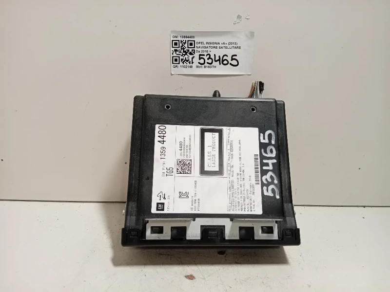 Navigatore Satellitare 13594480 Opel Insignia A 2013