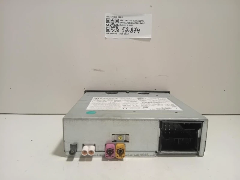 Navigatore Satellitare 575 035 862 K Seat Ibiza VI KJ1 2017
