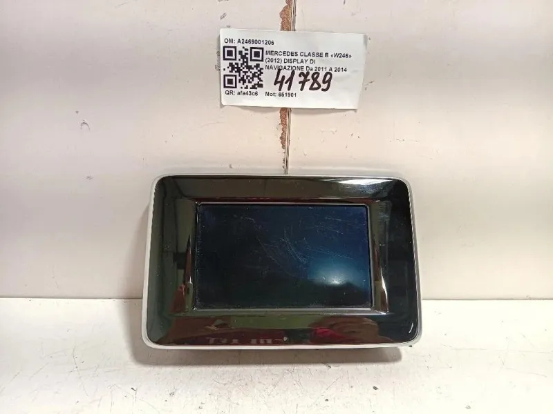 Display DI Navigazione A2469001206 Mercedes Classe B W246 2012