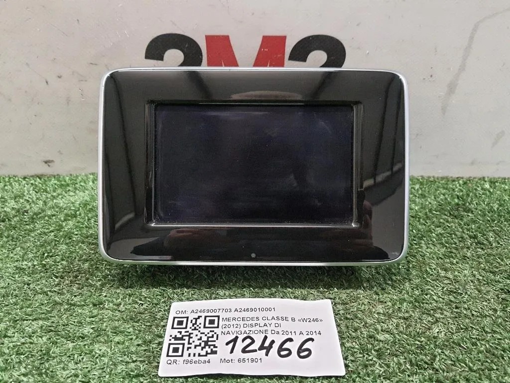 Display DI Navigazione A2469007703 A2469010001 Mercedes Classe B W246 2012