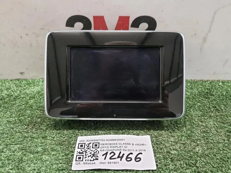 Display DI Navigazione A2469007703 A2469010001 Mercedes Classe B W246 2012