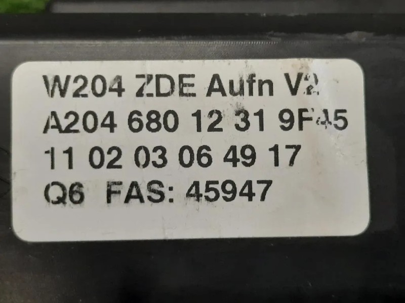 Display DI Navigazione A2046801231 Mercedes Classe C W204 2007