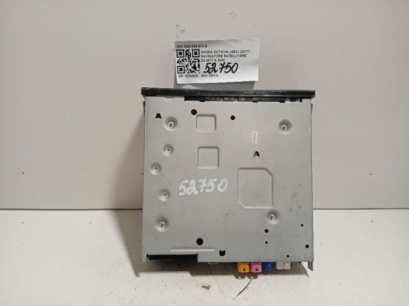 Navigatore Satellitare 5Q0 035 874 B Skoda Octavia 5E3 2017