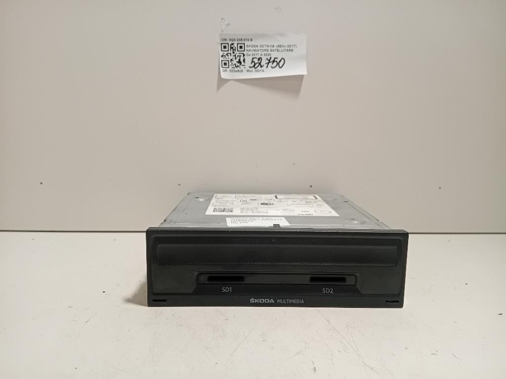 Navigatore Satellitare 5Q0 035 874 B Skoda Octavia 5E3 2017