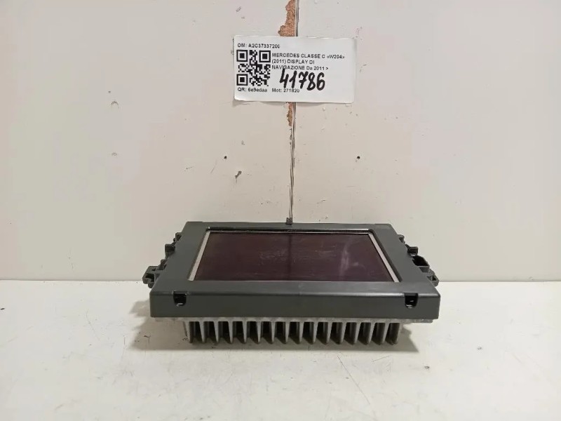 Display DI Navigazione A2C37337200 Mercedes Classe C W204 2011