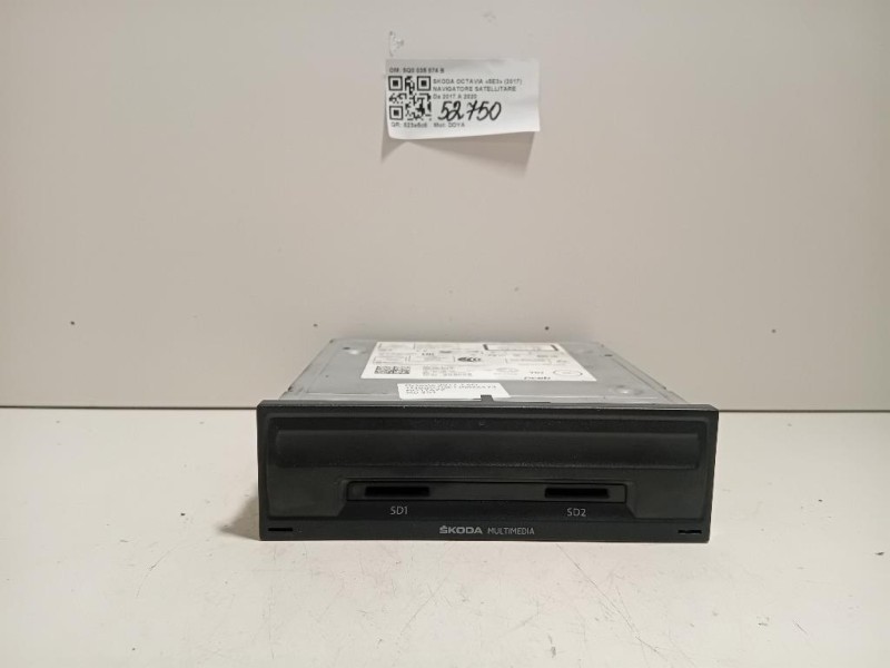 Navigatore Satellitare 5Q0 035 874 B Skoda Octavia 5E3 2017