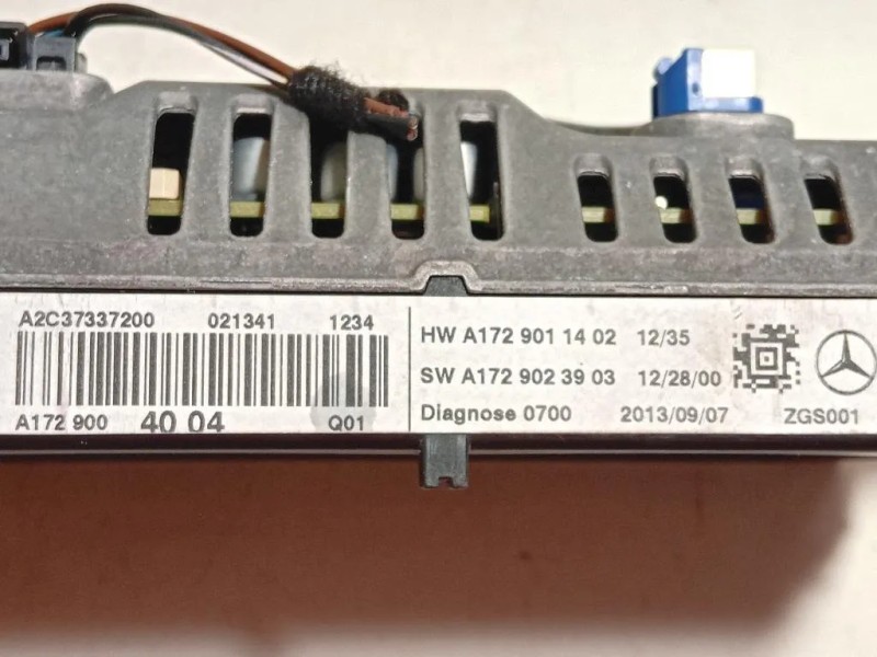 Display DI Navigazione A2C37337200 Mercedes Classe C W204 2011