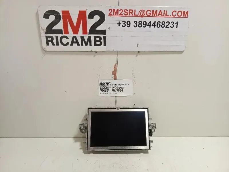 Display DI Navigazione A2129002216 Mercedes Classe E W212 2013