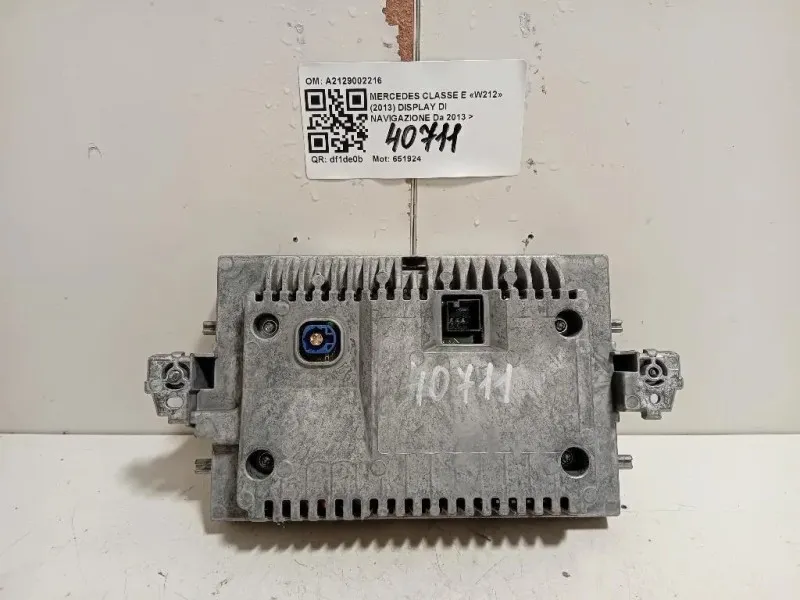 Display DI Navigazione A2129002216 Mercedes Classe E W212 2013