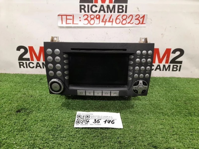 Display DI Navigazione A1718203689 Mercedes Classe SLK R171 2004