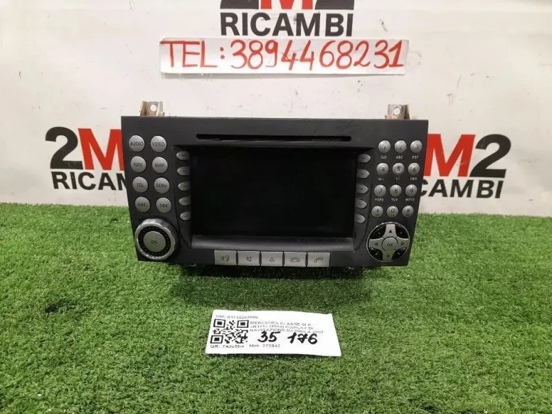 Display DI Navigazione A1718203689 Mercedes Classe SLK R171 2004