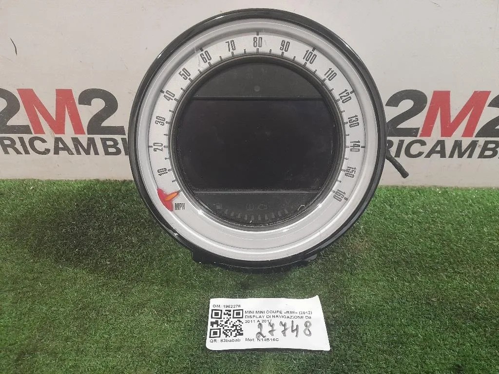 Display DI Navigazione 1962278 Mini MINI Coupé R58 2012