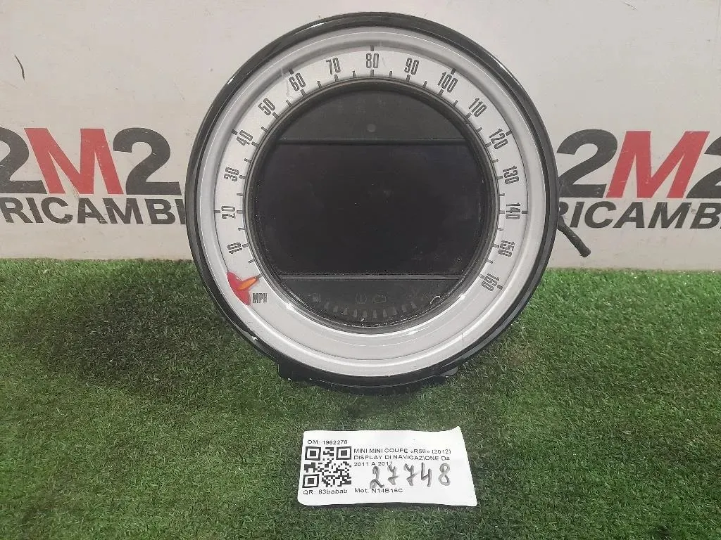 Display DI Navigazione 1962278 Mini MINI Coupé R58 2012