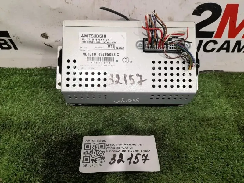 Display DI Navigazione MR558403 Mitsubishi Pajero III 2000