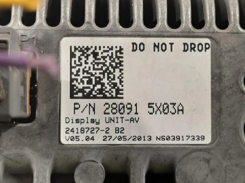 Display DI Navigazione 28091 5X03A Nissan Navara 2010