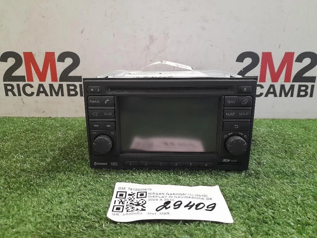 Display DI Navigazione 7612830076 Nissan Qashqai I 2010