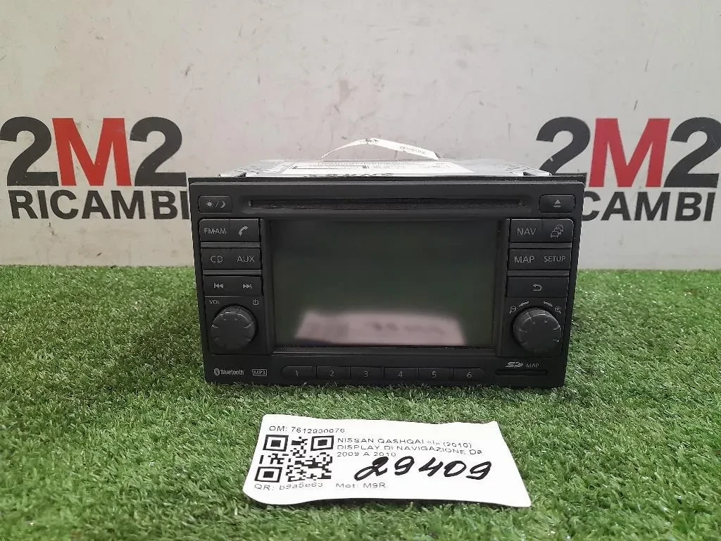 Display DI Navigazione 7612830076 Nissan Qashqai I 2010