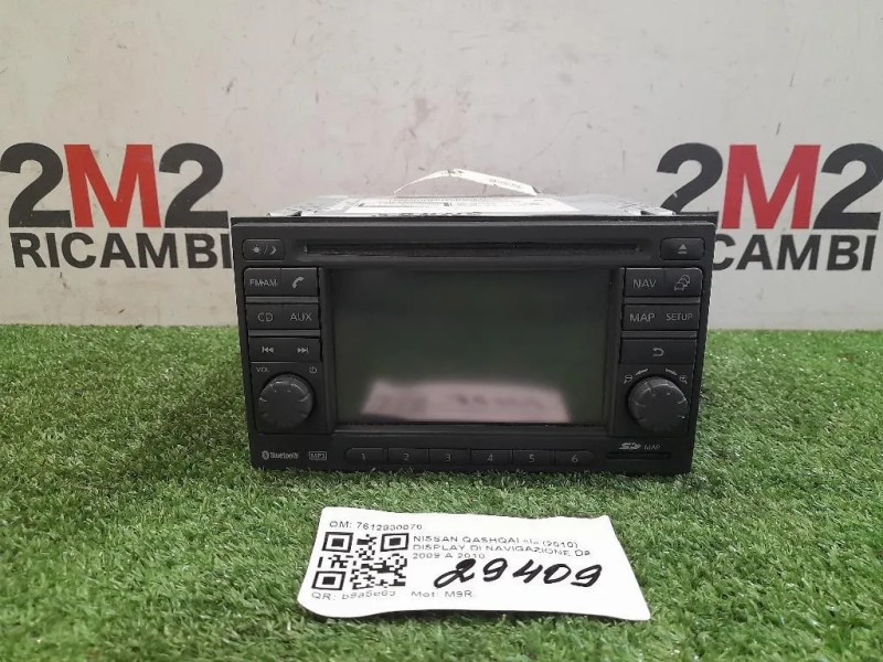 Display DI Navigazione 7612830076 Nissan Qashqai I 2010