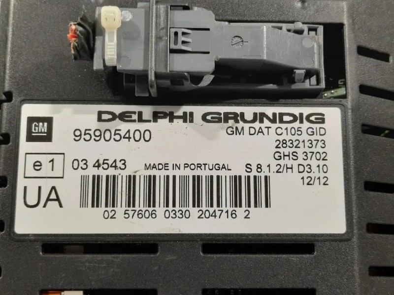 Display DI Navigazione 95905400 Opel Antara A 2011