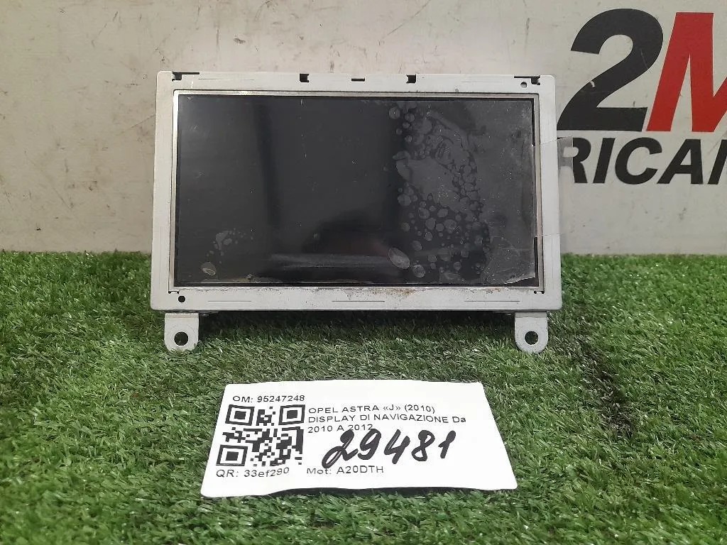 Display DI Navigazione 95247248 Opel Astra J 2010