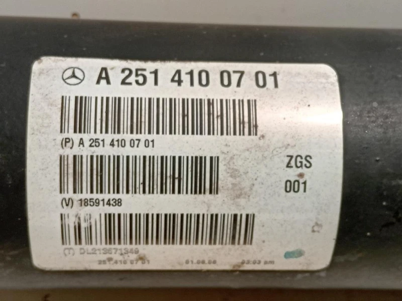 Albero Trasmissione A 251 410 0701 Mercedes Classe ML W164 2006