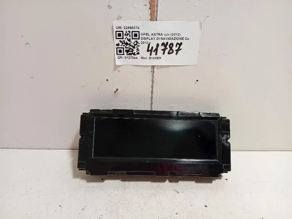 Display DI Navigazione 22858076 Opel Astra J 2012