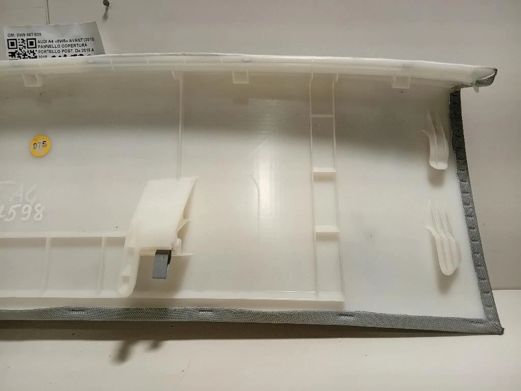 Pannello Copertura Portello POST 8W9867839 Audi A4 8W5 Avant 2015