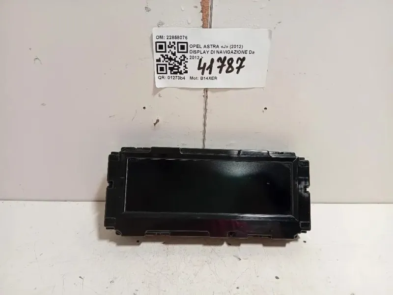 Display DI Navigazione 22858076 Opel Astra J 2012