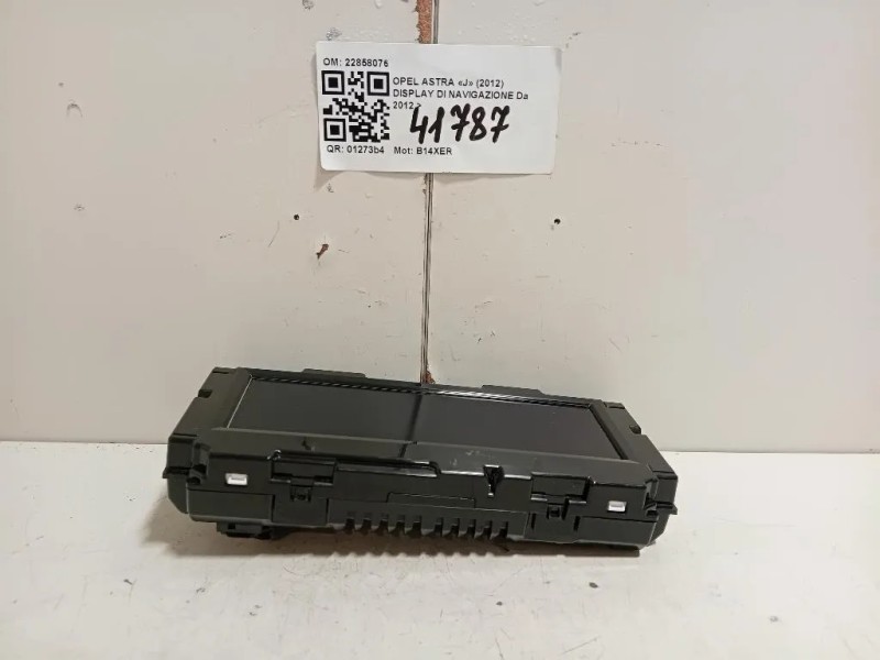 Display DI Navigazione 22858076 Opel Astra J 2012