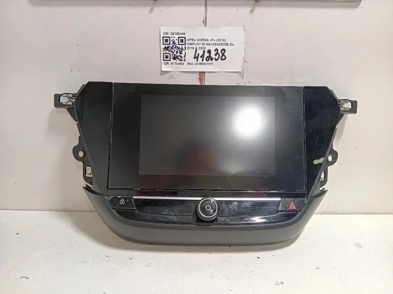 Display DI Navigazione 39185456 Opel Corsa F 2019