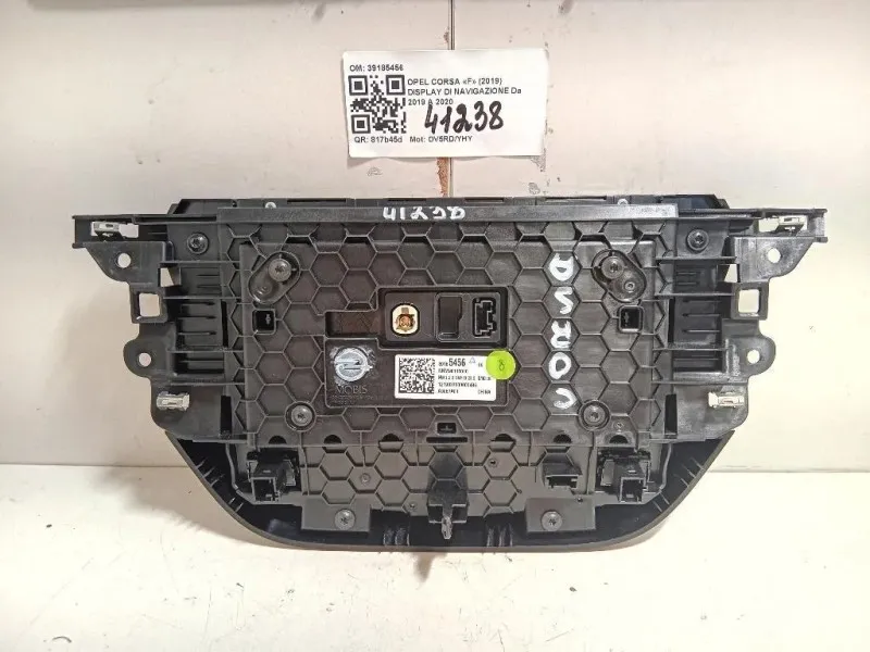 Display DI Navigazione 39185456 Opel Corsa F 2019