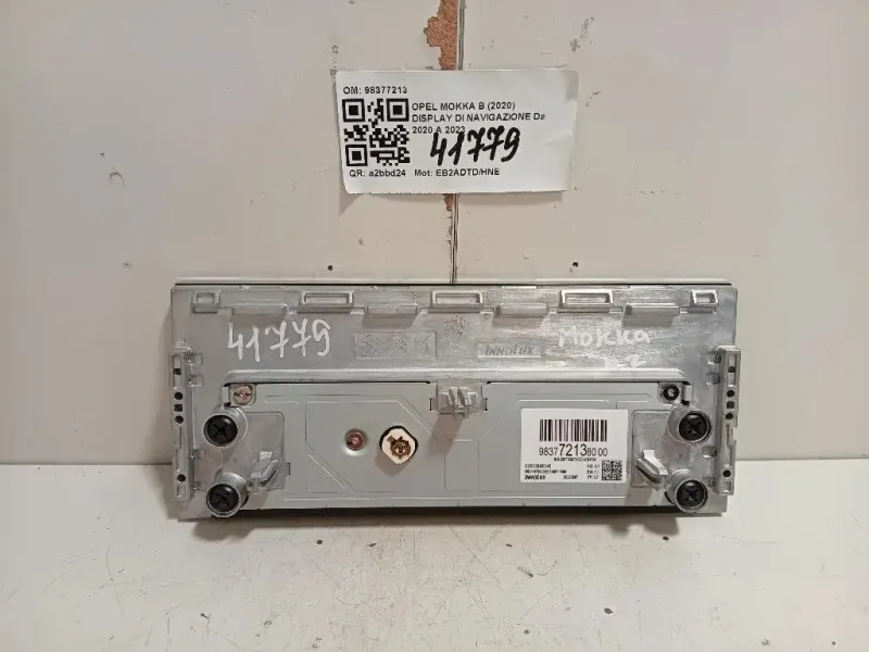 Display DI Navigazione 98377213 Opel Mokka B 2020