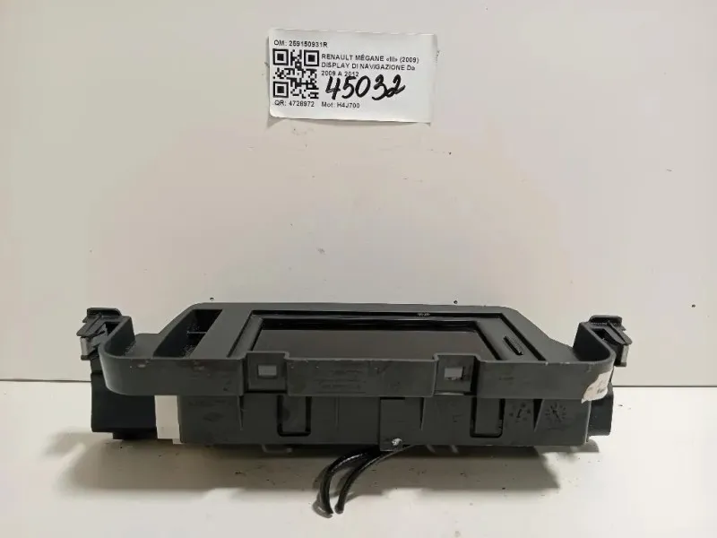 Display DI Navigazione 259150931R Renault Mégane III 2009