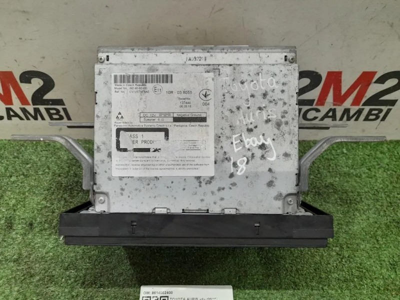 Display DI Navigazione 8614002400 Toyota Auris II 2015