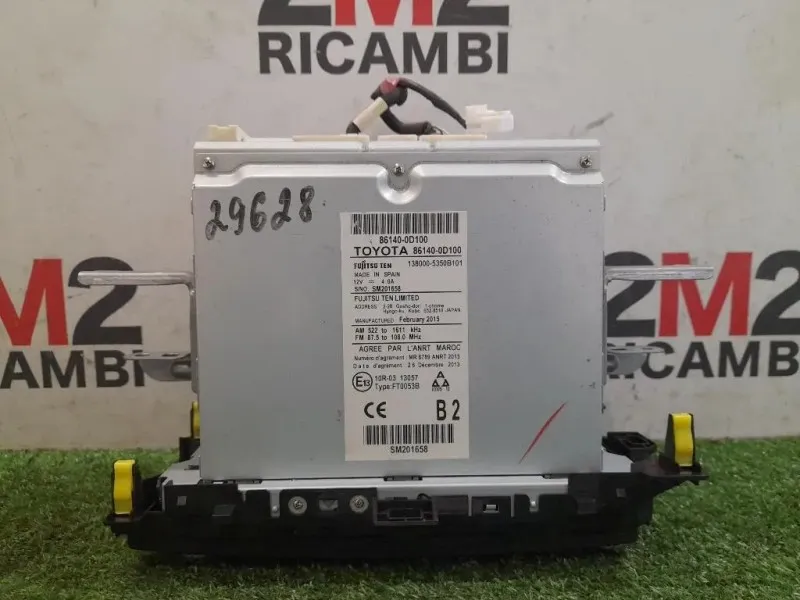 Display DI Navigazione 86140-0D100 Toyota Yaris IV 2012