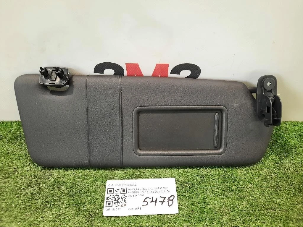 Pannello Parasole DX 8E0857552JXX9 Audi A4 8ED Avant 2005