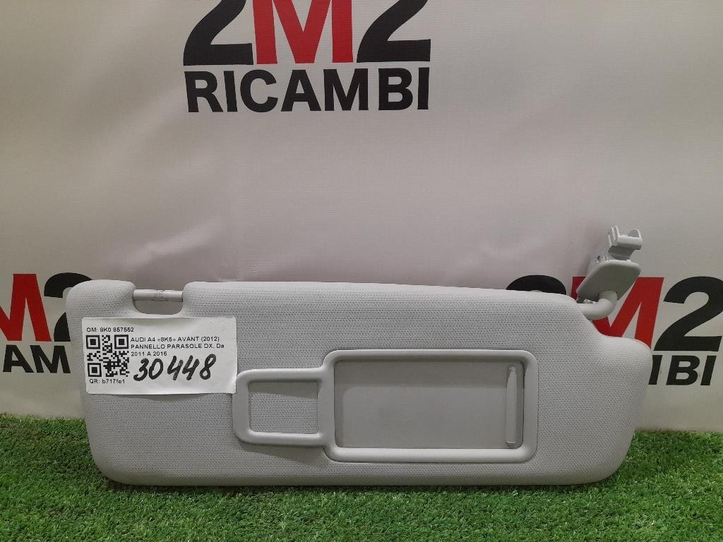 Pannello Parasole DX 8K0 857552 Audi A4 8K5 Avant 2012