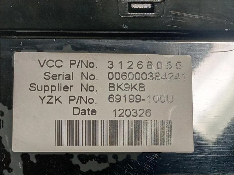 Display Head-up 31268055 Volvo V50 2004