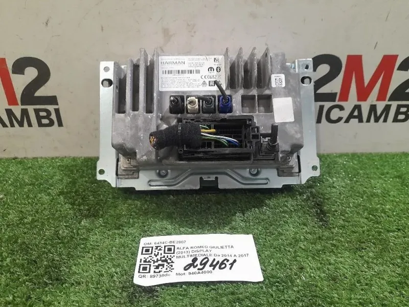 Display Multimediale 6434C-BE2807 Alfa Romeo Giulietta 2013