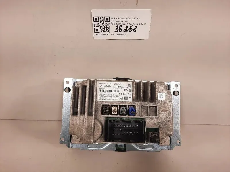 Display Multimediale 6434C-BE2807 Alfa Romeo Giulietta 2013