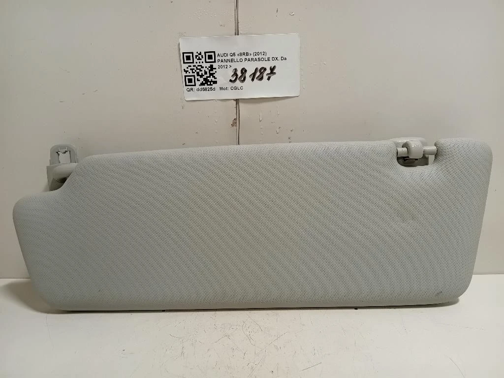 Pannello Parasole DX 8K0857552Q25M Audi Q5 8RB 2012