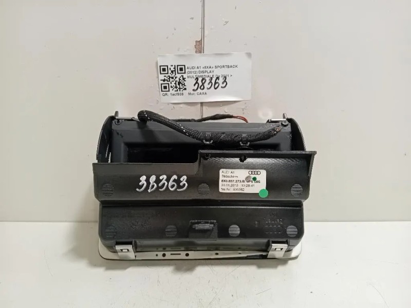 Display Multimediale  Audi A1 8XA Sportback 2012