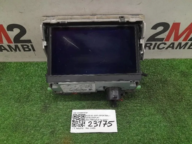 Display Multimediale 8V0857273P Audi A3 8VF Sportback 2016