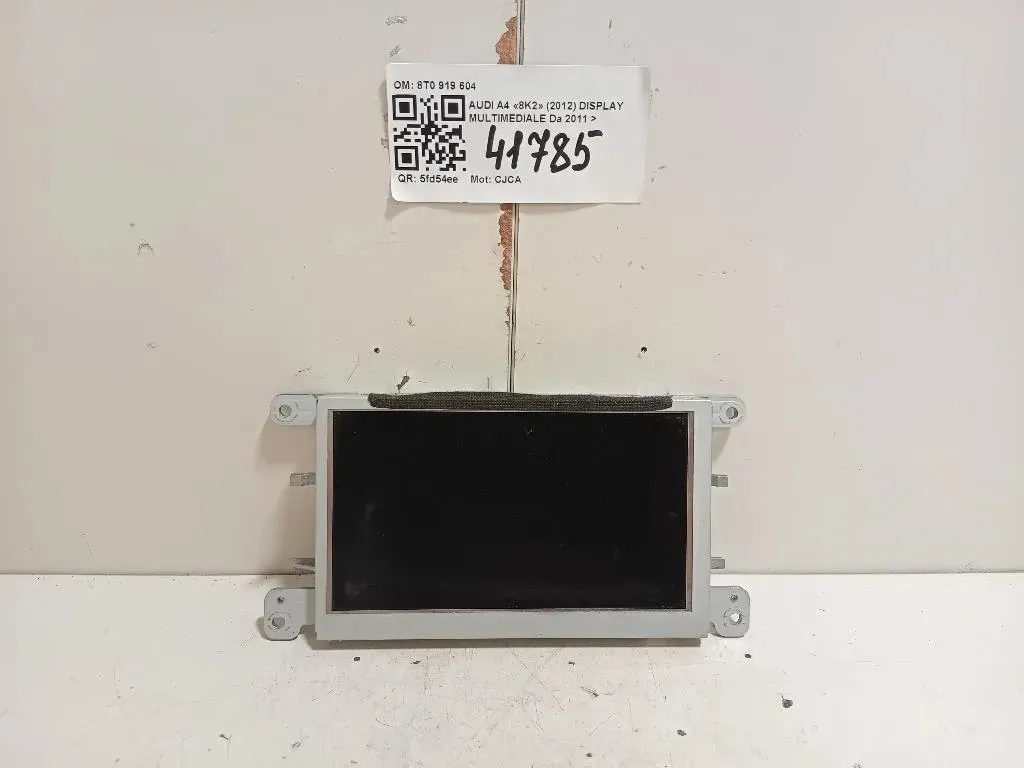 Display Multimediale 8T0 919 604 Audi A4 8K2 2012