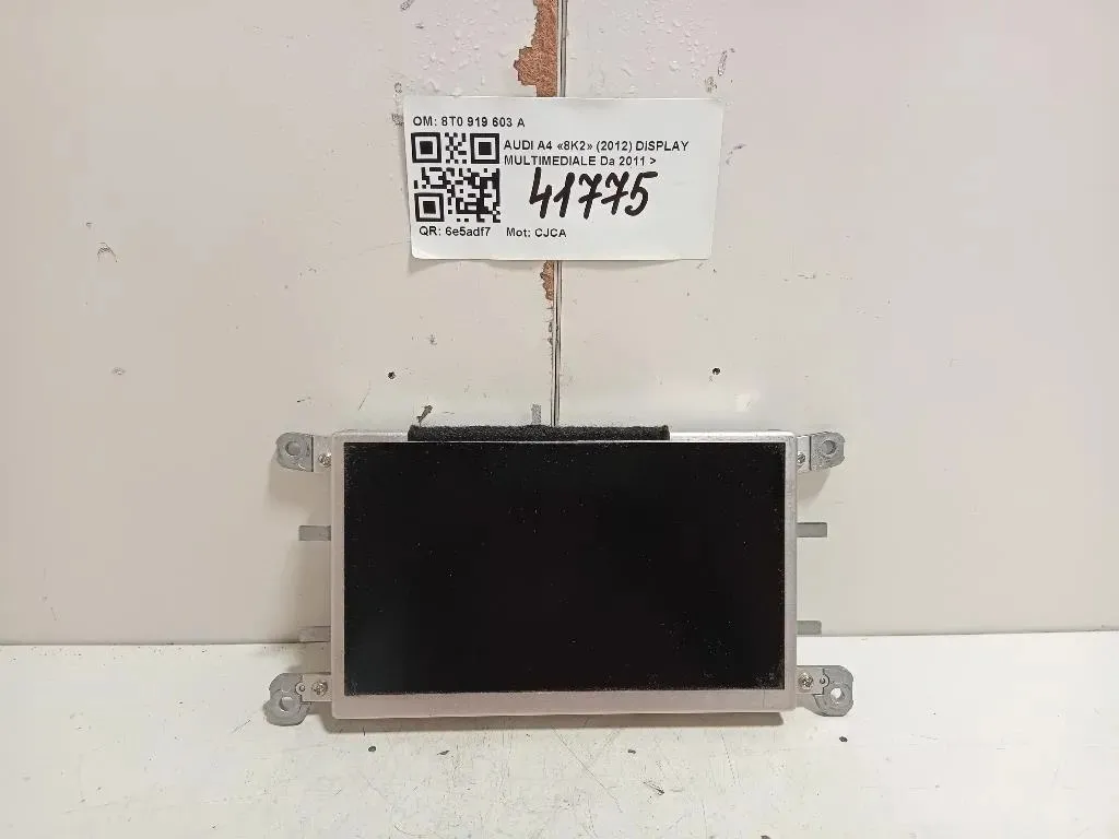 Display Multimediale 8T0 919 603 A Audi A4 8K2 2012