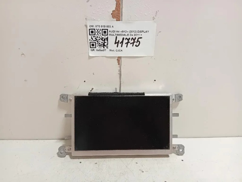 Display Multimediale 8T0 919 603 A Audi A4 8K2 2012