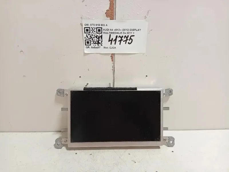 Display Multimediale 8T0 919 603 A Audi A4 8K2 2012
