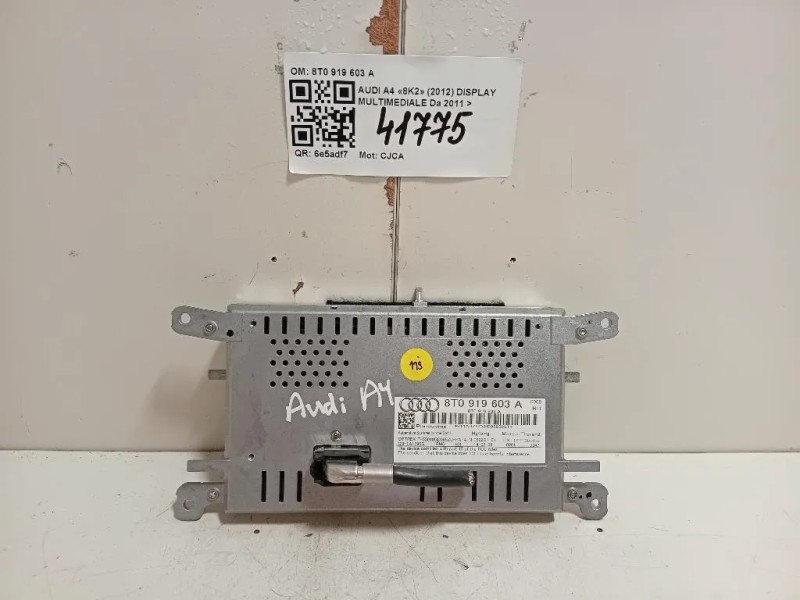 Display Multimediale 8T0 919 603 A Audi A4 8K2 2012
