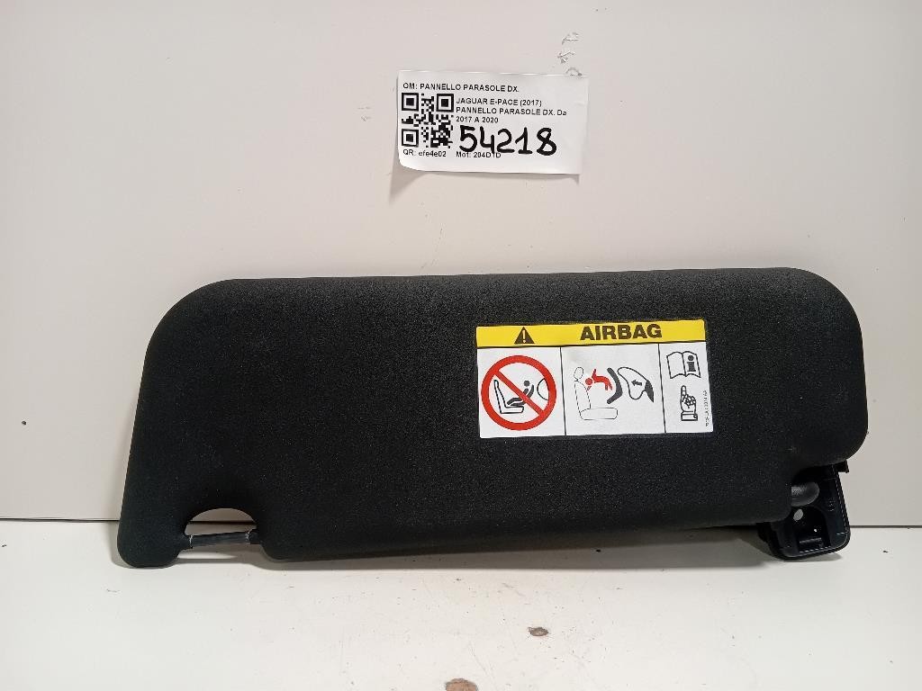 Pannello Parasole DX PANNELLO PARASOLE DX Jaguar E-pace 2017